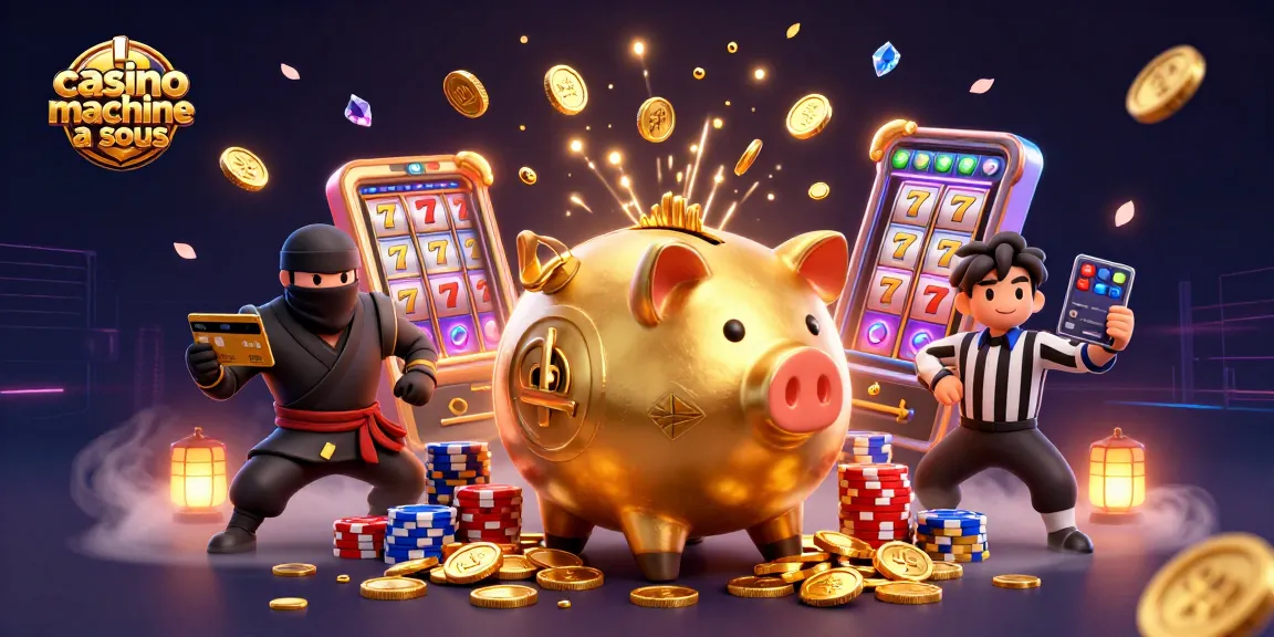 Jouer aux machines à sous de casino et gagner des pièces d'or avec des personnages 3D animés.