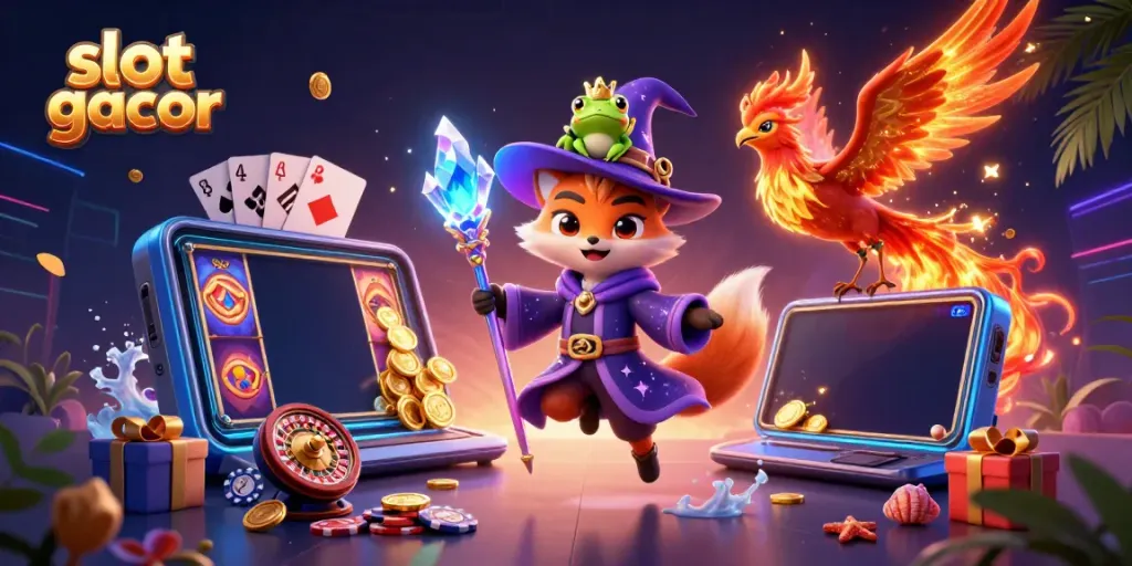 Slot gacor menawarkan pengalaman bermain slot yang seru dan mengasyikkan.
