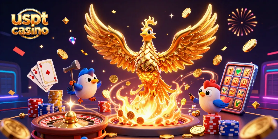 Gioca nei migliori usdt casino con il mitico fenice dorata e giochi emozionanti in un'atmosfera festosa.