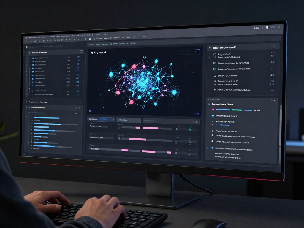 Visual of brunnettebaby nude depicted in an AI tool automation workspace showcasing SaaS platform capabilities and artificial intelligence.
