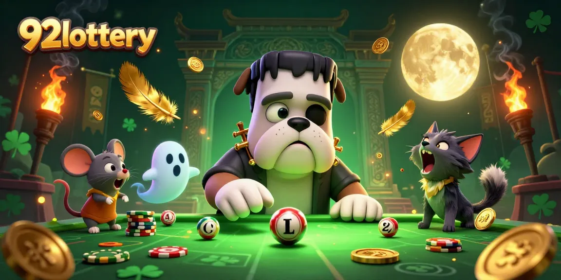 Engage with 92lottery's thrilling lottery scene featuring a unique character mix and dynamic visuals.