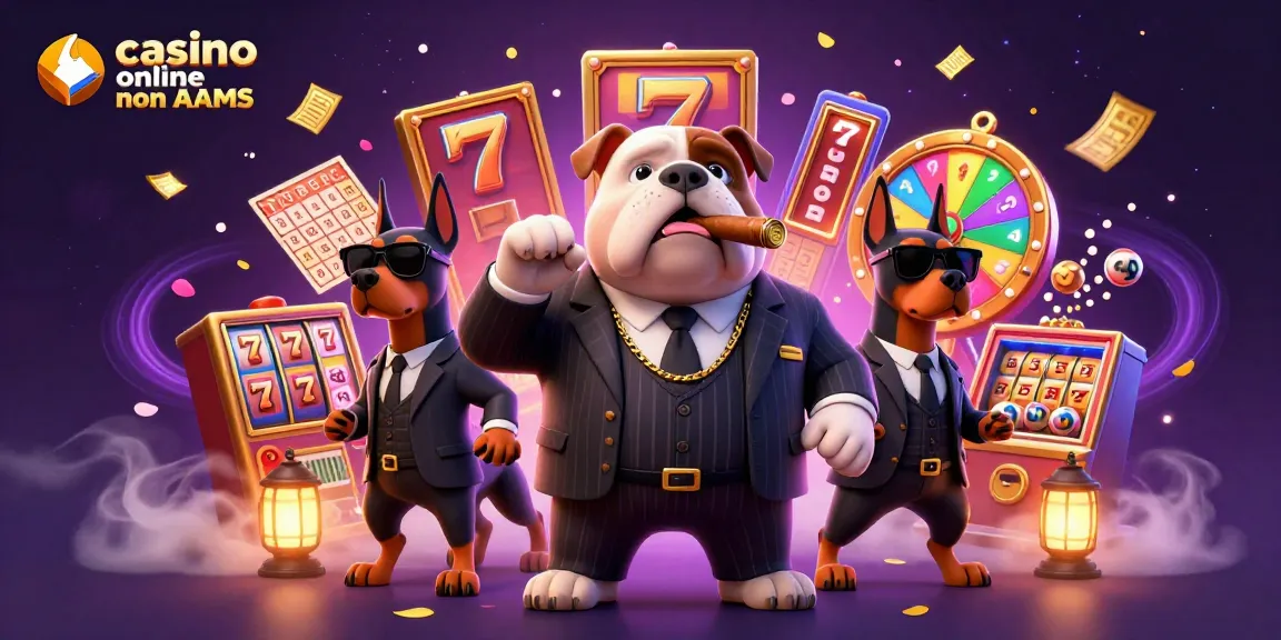 Fai girare i rulli nei casino online non AAMS con jackpot colorati e gameplay coinvolgente.