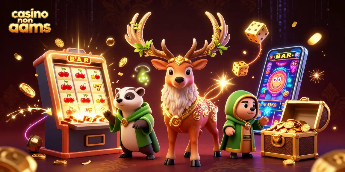 Crea emozionanti vincite con i casino non AAMS e goditi l'atmosfera vivace del gioco.