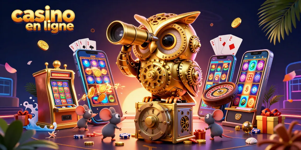 Découvrez des jeux captivants au casino en ligne avec un hibou mystérieux et des machines à sous animées
