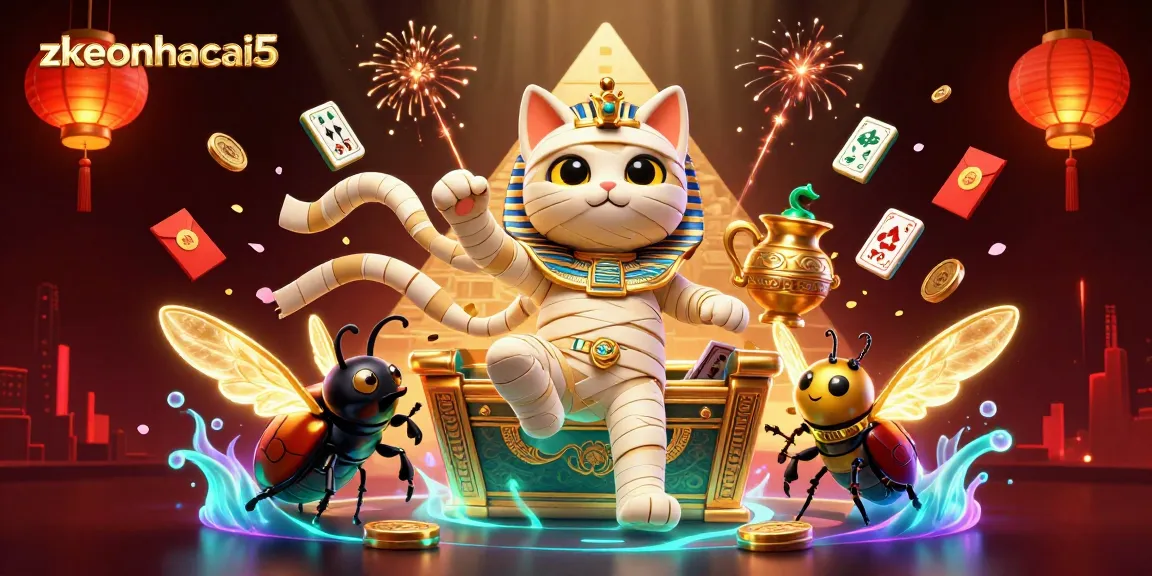 Engage with the zkeonhacai5 gaming adventure featuring a dynamic 3D casino scene.
