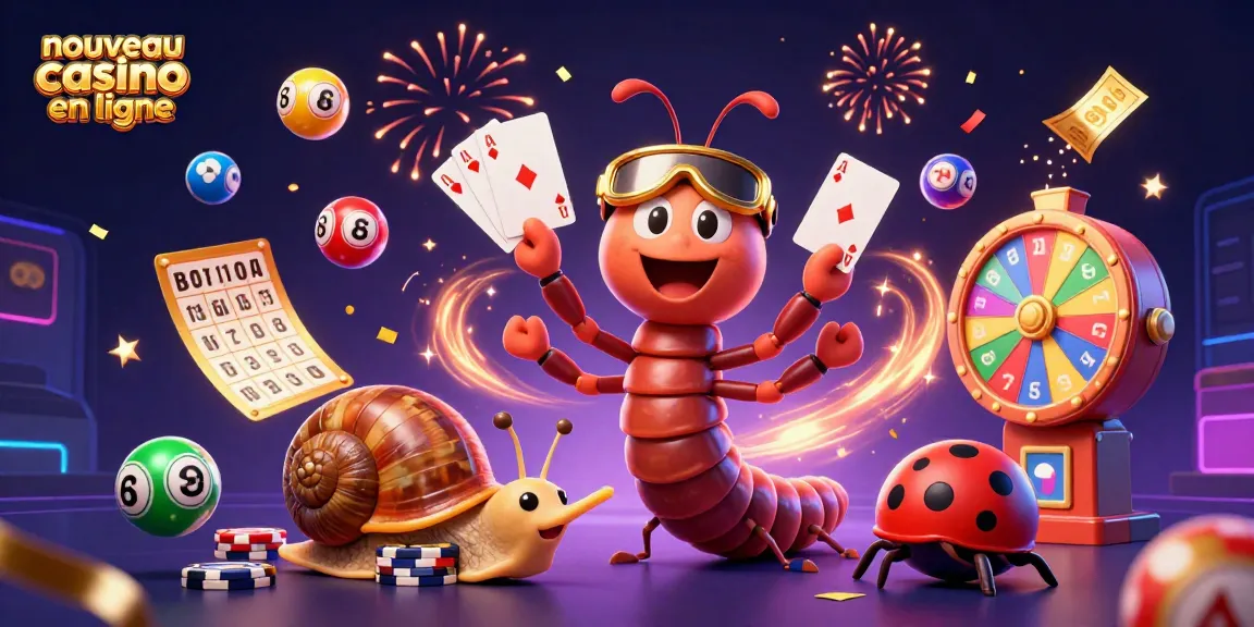 Affrontez l'excitation du nouveau casino en ligne avec un jardin d'argent vibrant et des personnages animés.