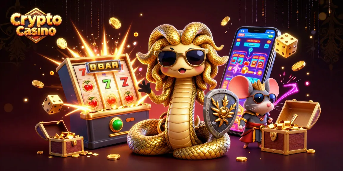Jouer sur un crypto casino et gagner des récompenses avec des machines à sous et des jeux dynamiques.