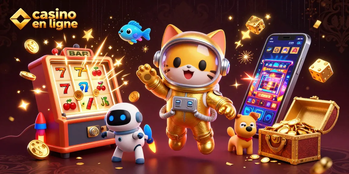 Engage in thrilling adventures at casino en ligne with dynamic 3D casino characters and vibrant game elements.