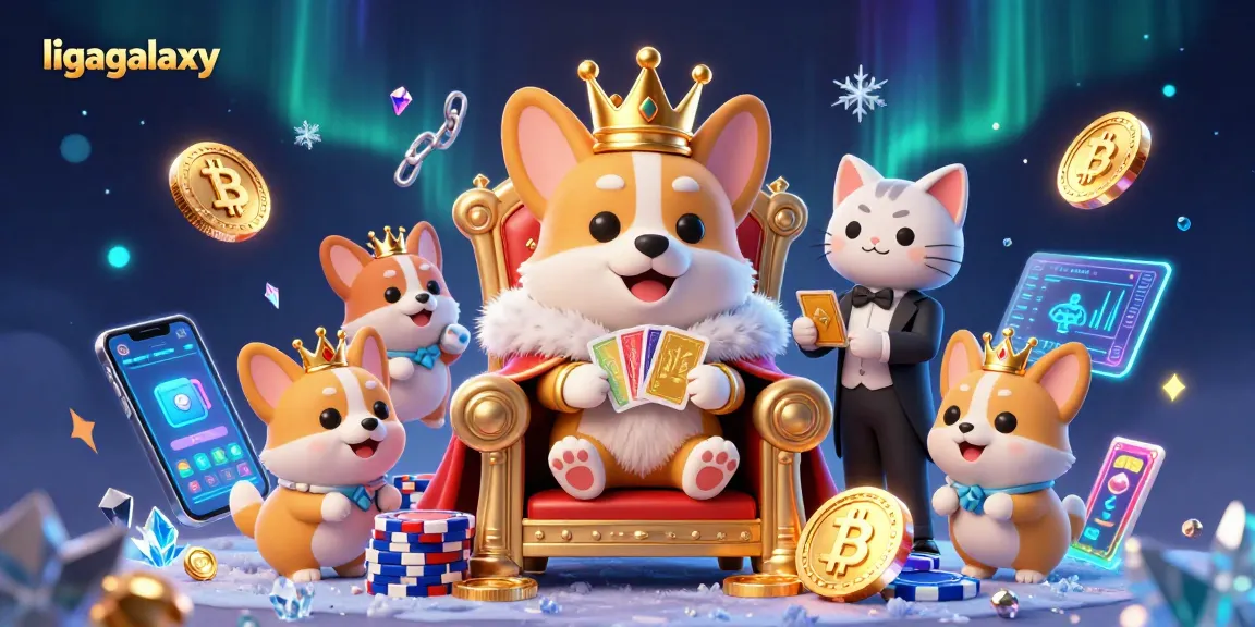 Mainkan pengalaman unik ligagalaxy dengan corgi kerajaan dan kartu emas di kasino virtual.