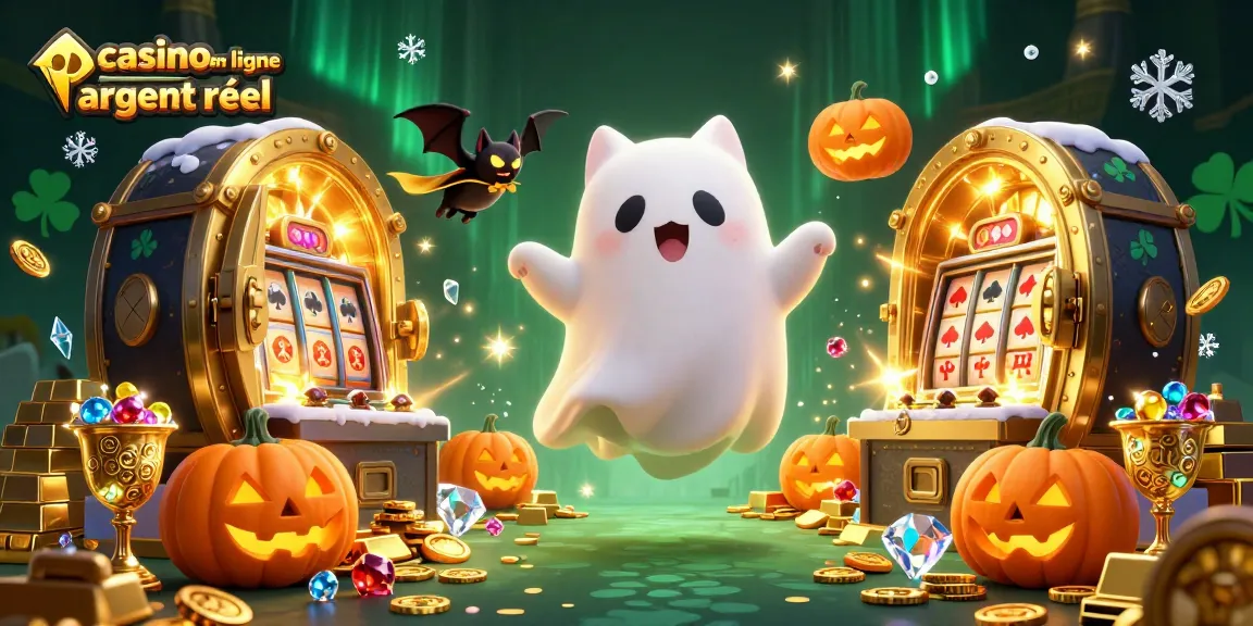 Jouez au casino en ligne argent réel avec une ambiance festive et des personnages amusants.