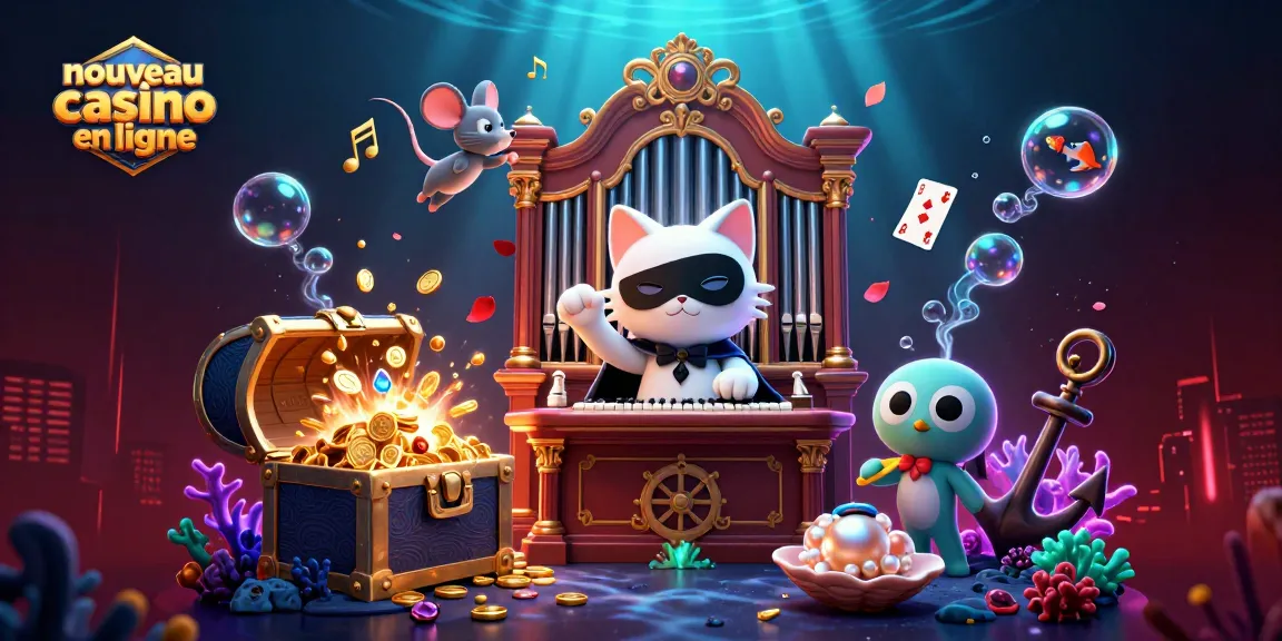 Découvrez le meilleur nouveau casino en ligne avec une scène animée riche en jeux et trésors