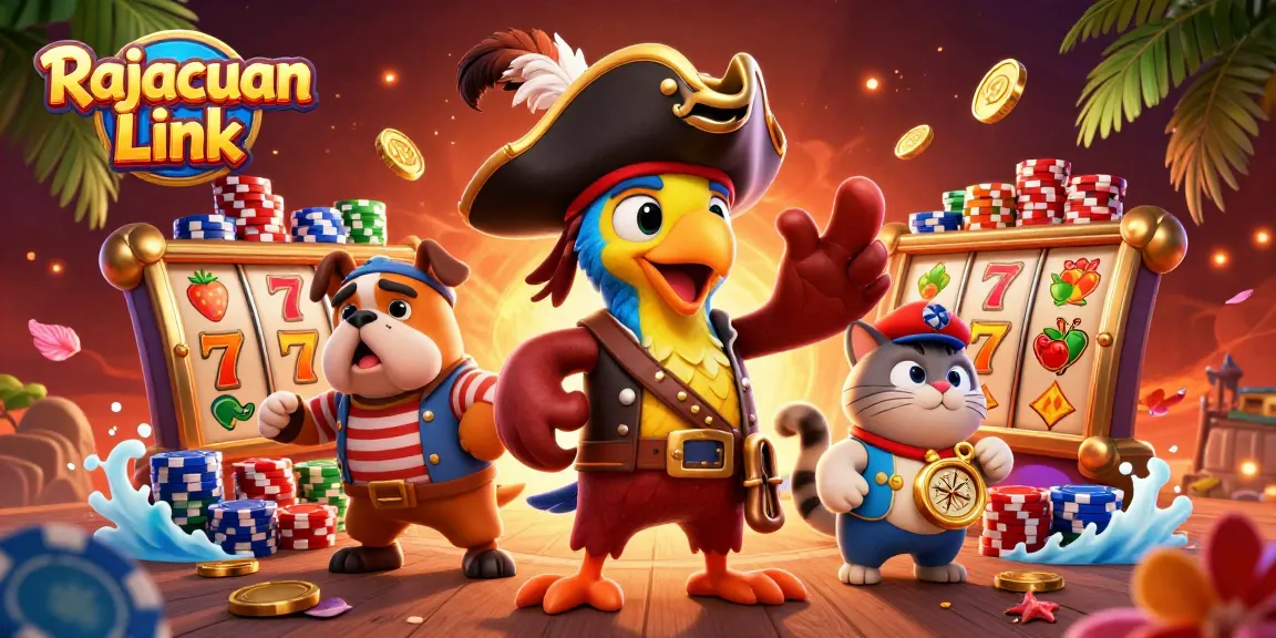 Slot jackpot menarik perhatian dengan Rajacuan Link, penuhi koleksi mesin slot dengan simbol beruntung dan koin emas.