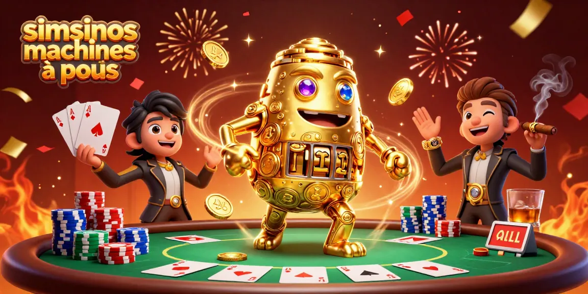 Jouez aux machines à sous Simsinos avec un aperçu captivant de la ludothèque et des éléments de jeu.