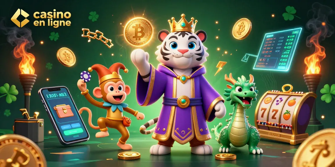 Jouez à casino en ligne avec des personnages animés et des éléments de jeu 3D captivants.