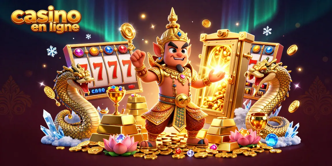Obtenez des gains rapides au casino en ligne avec une illustration des gardiens et trésors