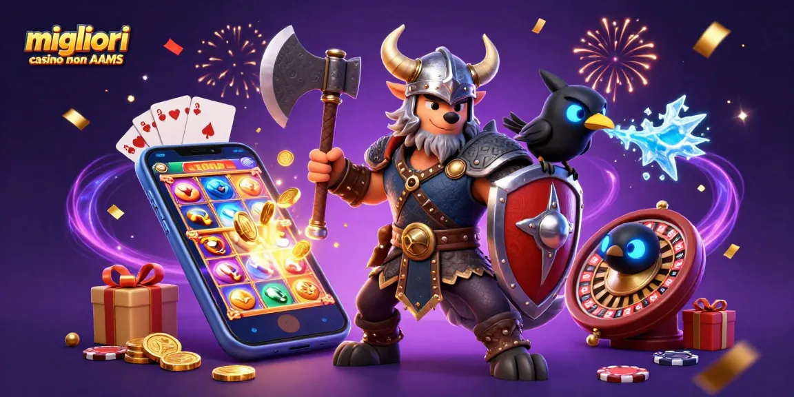 Gioca nei migliori casino non AAMS con slot emozionanti e offerte esclusive.