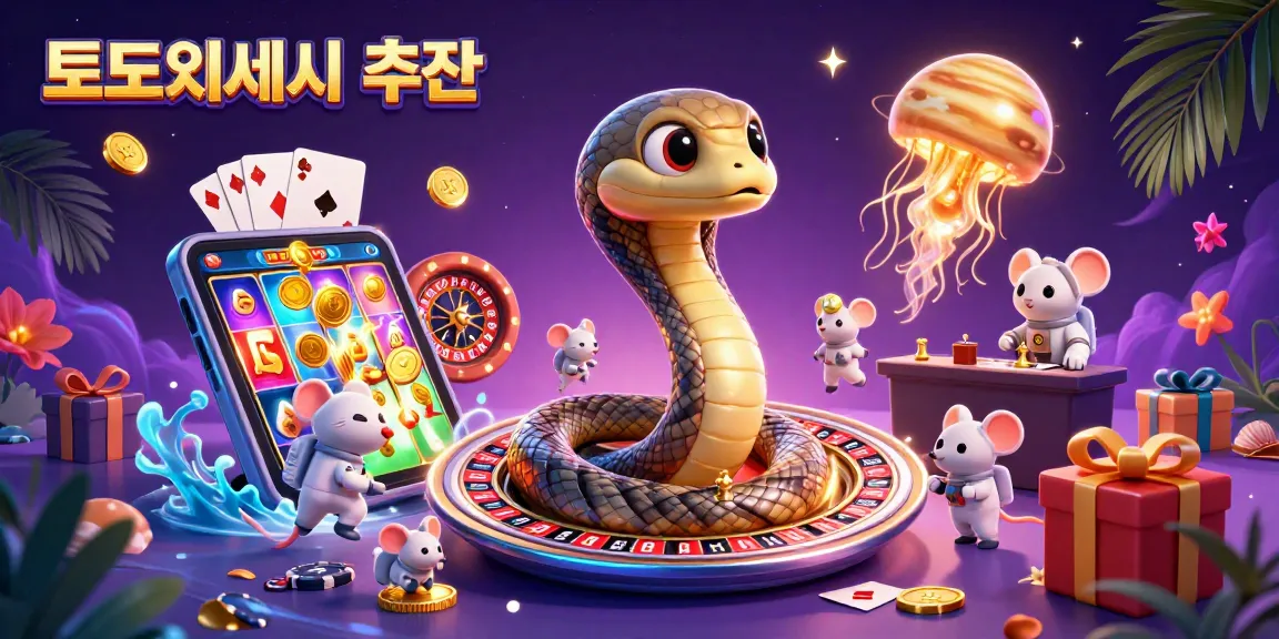 토토사이트 추천을 통해 우주에서 우승을 노리는 생긴 모습의 3D 일러스트.