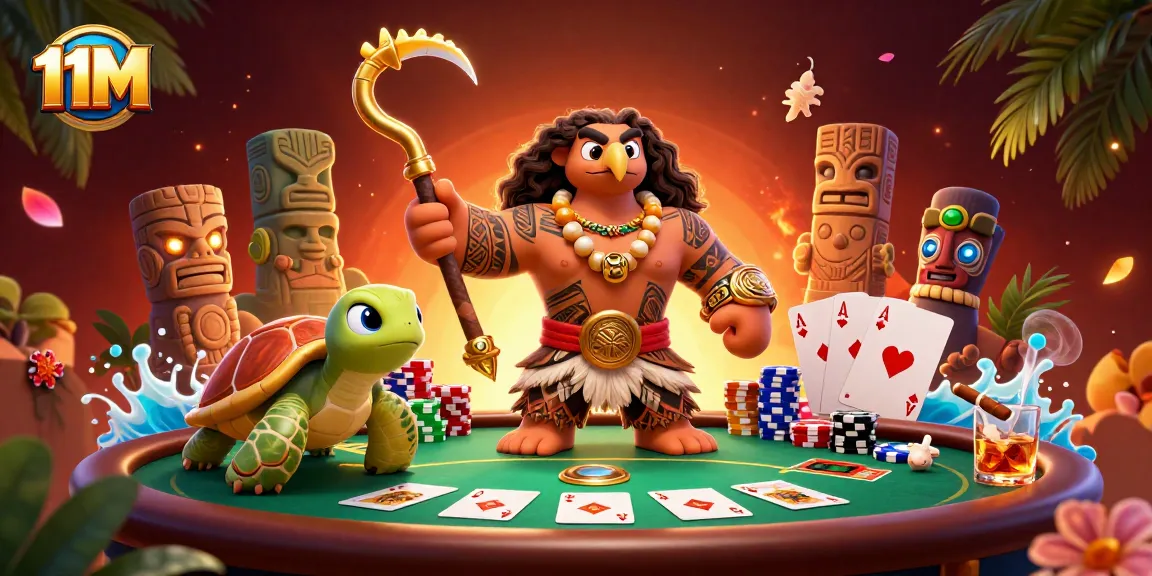 Experience thrilling moments at 11M with gaming elements and vibrant characters in action.