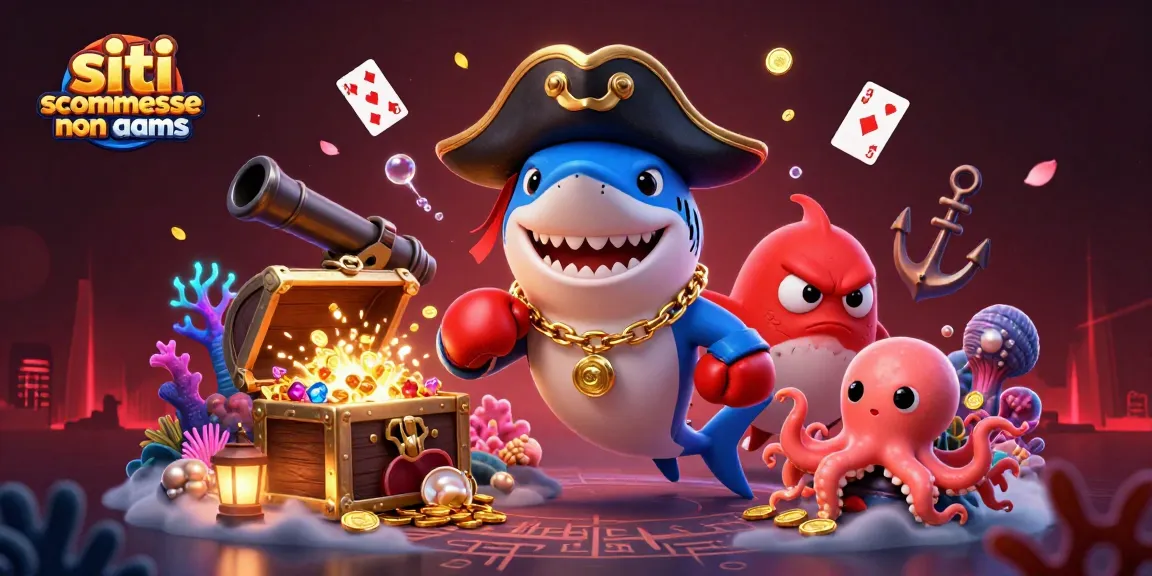 Vinci con i siti scommesse non AAMS mentre il pesce palla rosso si prepara a combattere.