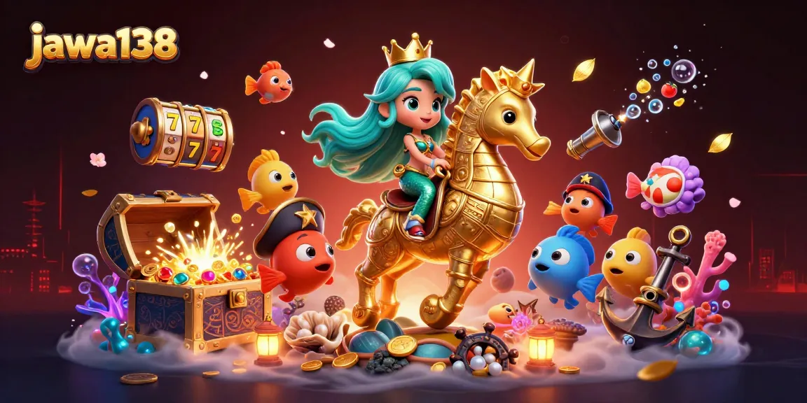 Experience the thrill of jawa138 with a vibrant 3D mermaid adventure showcasing exciting slot game elements.