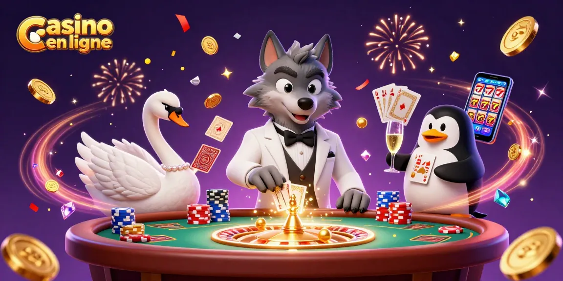 Jouez au casino en ligne avec des personnages de luxe et des jeux captivants.