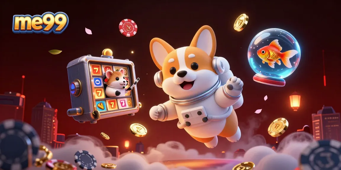 Engage in thrilling gameplay at me99, where floating slots and lucky charms create excitement.