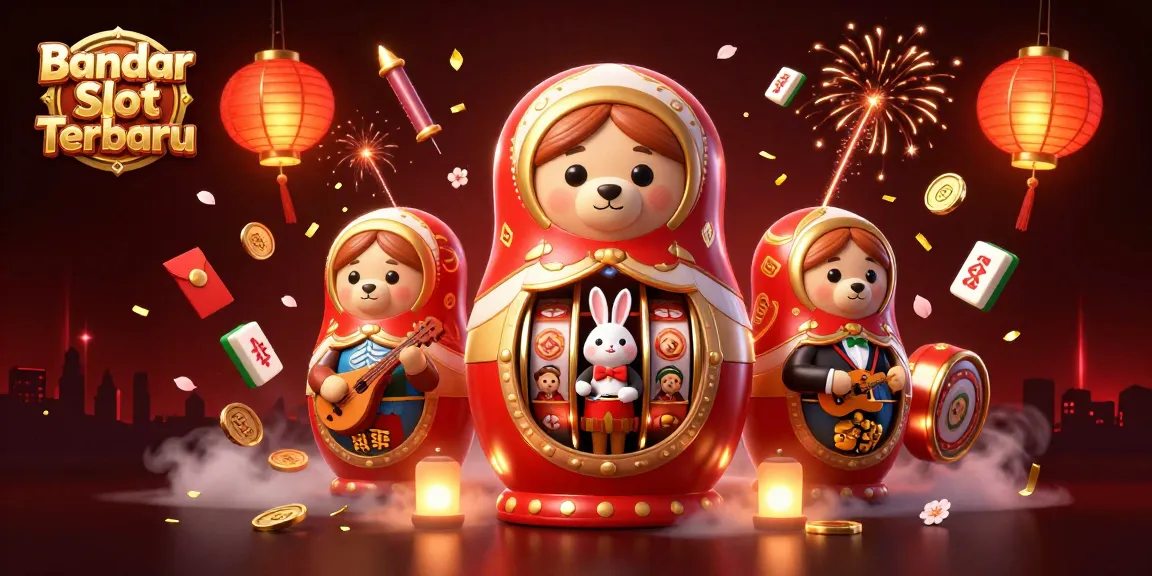 Experience the thrill of Bandar Slot Terbaru with vibrant casino characters and dynamic slots