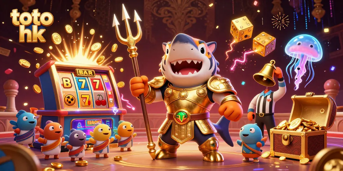Menemukan peluang terbaik dengan toto hk dalam ilustrasi kasino 3D yang menarik.