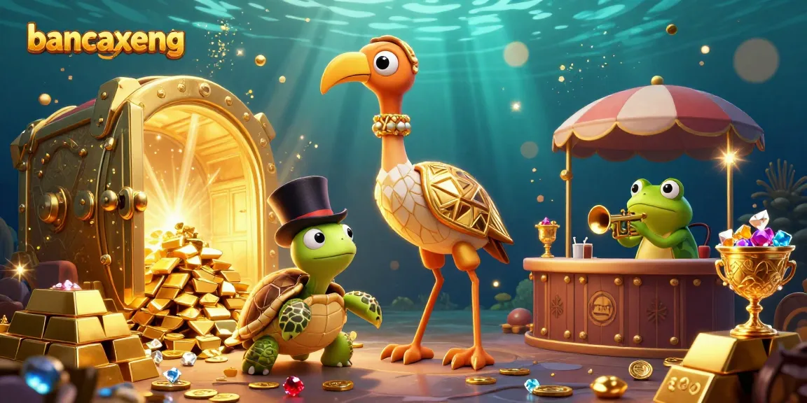 Engage in exciting bancaxeng gameplay while exploring vibrant underwater treasures and characters.