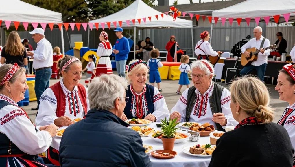 Polish community celebration at https://www.sfpol.com/ showcasing food, music, and cultural connection.