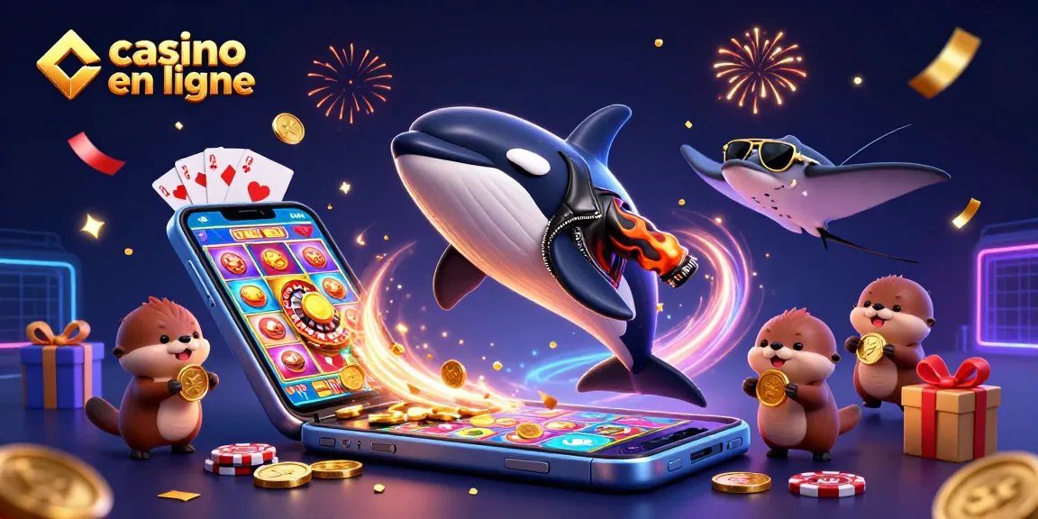 Illuminez votre expérience de casino en ligne avec des personnages aquatiques riches en détails.