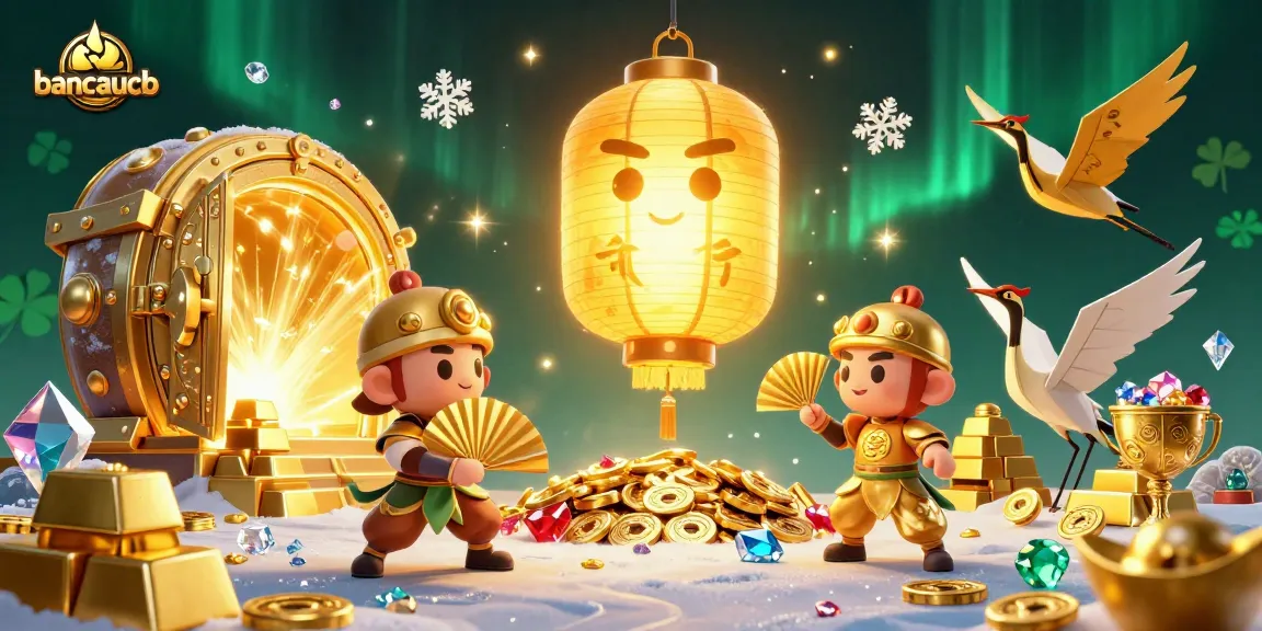 Bancaucb players engage in vibrant fish shooting amidst spectacular golden treasure and lucky symbols.