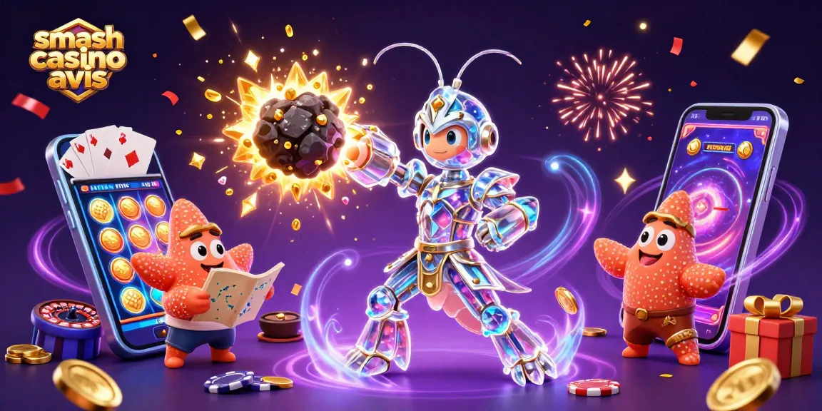 Jouer à Smash Casino et découvrir des avis sur sa fiabilité et ses retraits.