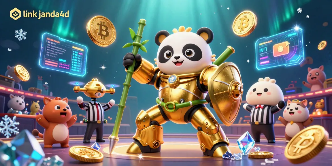 Menangkan permainan dengan link janda4d dalam ilustrasi kasino 3D yang ramai dan mengesankan.
