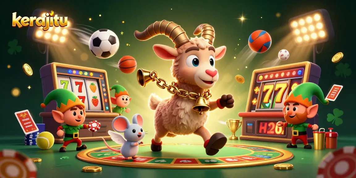 Menangkan jackpot di kerajitu sambil berhadapan dengan Krampus di kasino horor yang meriah.
