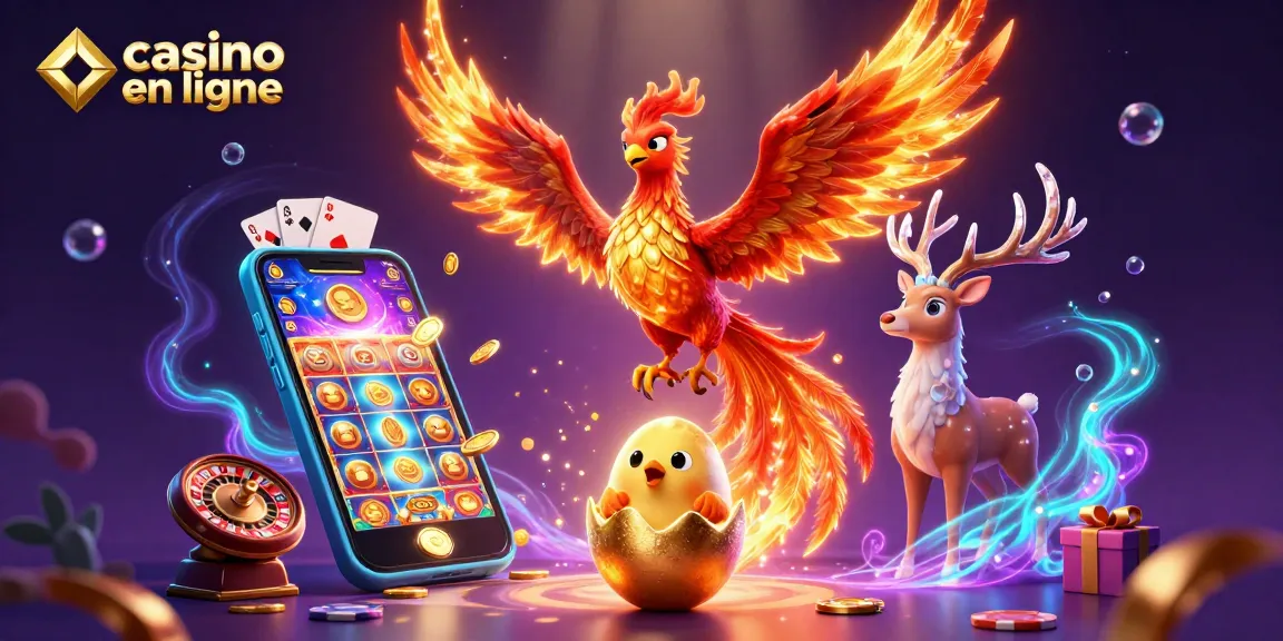Jouez à des jeux captivants de casino en ligne avec des personnages mythiques et des éléments de jeu variés.