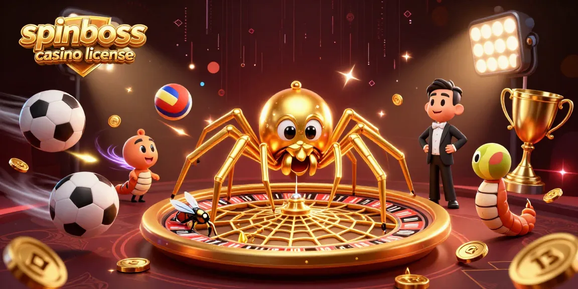 Visualisez la licence spinboss casino en pleine action avec des éléments de jeu dynamique.