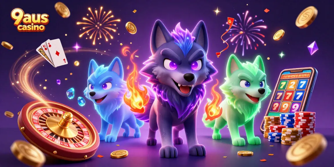 Spin and win at 9aus casino with thrilling games and sparkling rewards!