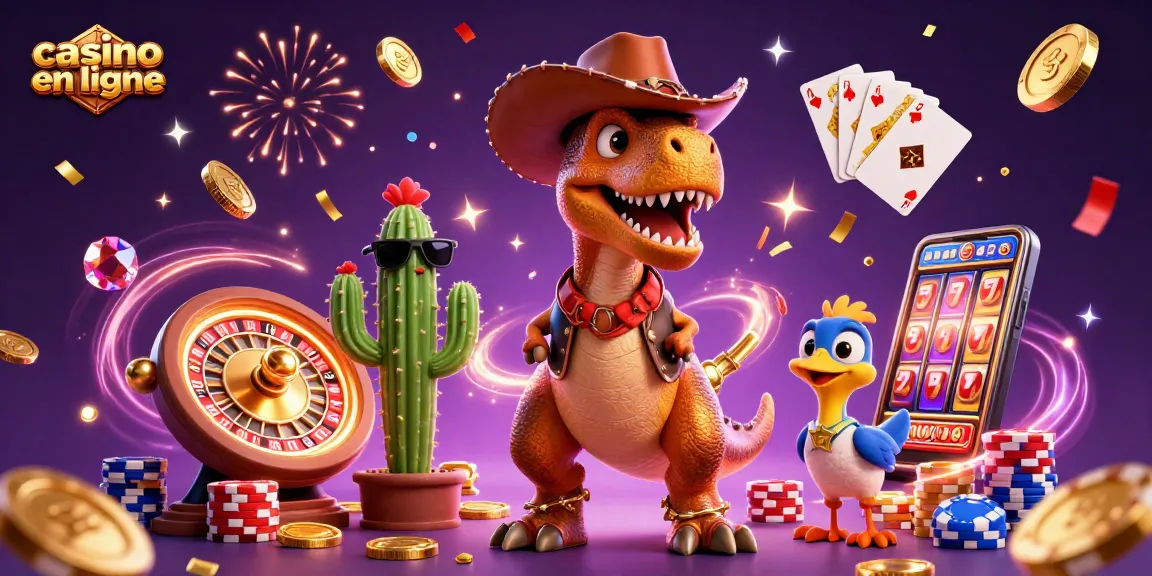Le casino en ligne offre des jackpots, des jeux et des aventures avec des personnages 3D captivants.