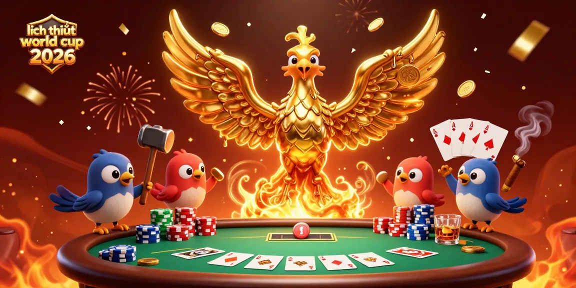 Experience the excitement of lịch thi đấu world cup 2026 with this vibrant 3D casino illustration.