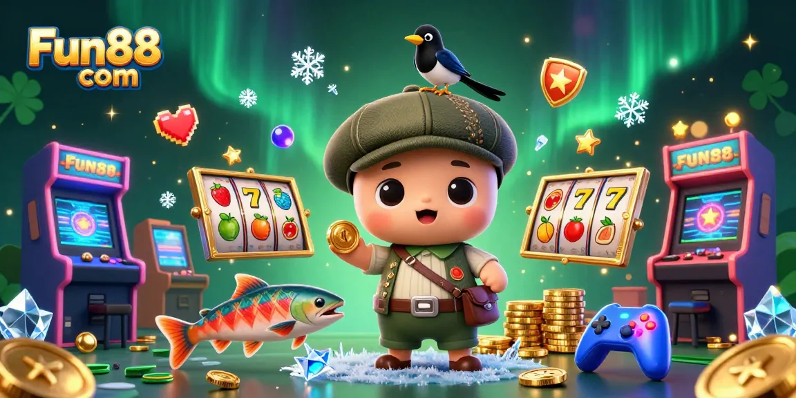 Play and win big with Fun88 com while enjoying vibrant 3D illustrations of exciting slots.