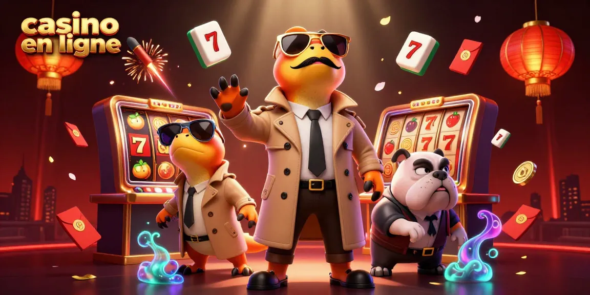 Scénario humoristique avec "casino en ligne" et des rapaces déguisés tentant d'entrer dans un salon VIP.