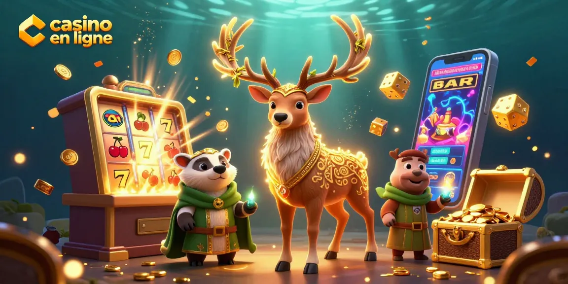 Découvrez l'univers captivant du casino en ligne avec ce stag druidique et ses symboles impressionnants.